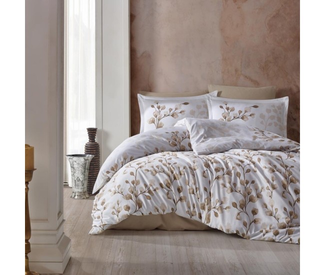 Lenjerie de pat satin clasy king size (puha v1)